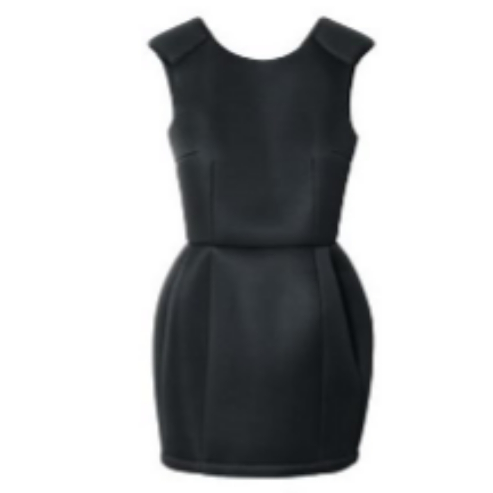 Divided Exclusive Little Black Dress w/ Bell Skirt